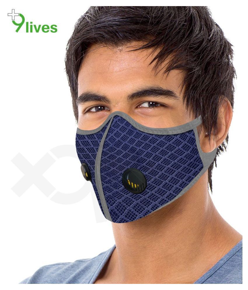 9Lives 4 Layer Protection Reusable Anti pollution Respiratory Mask ...