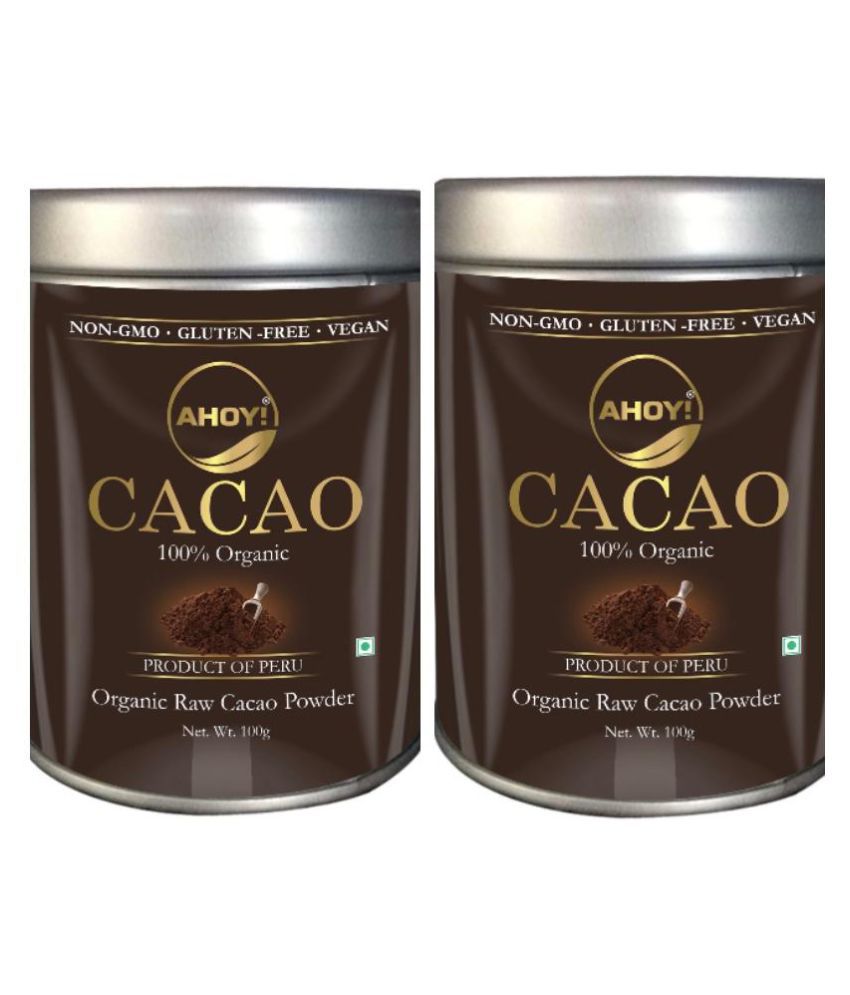 AHOY! Cacao Powder 100 g Pack of 2