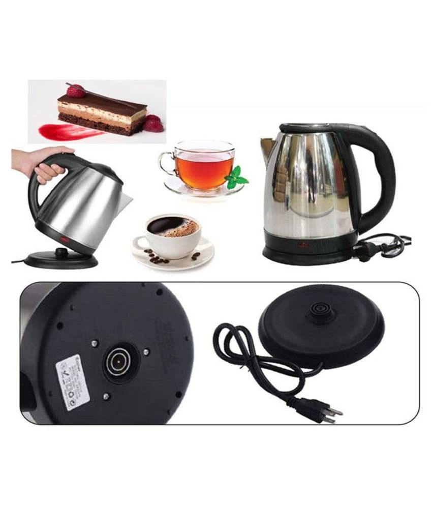 DEURALUX DL1521 1.5 Liter 1000 Watt Stainless Steel Electric Kettle