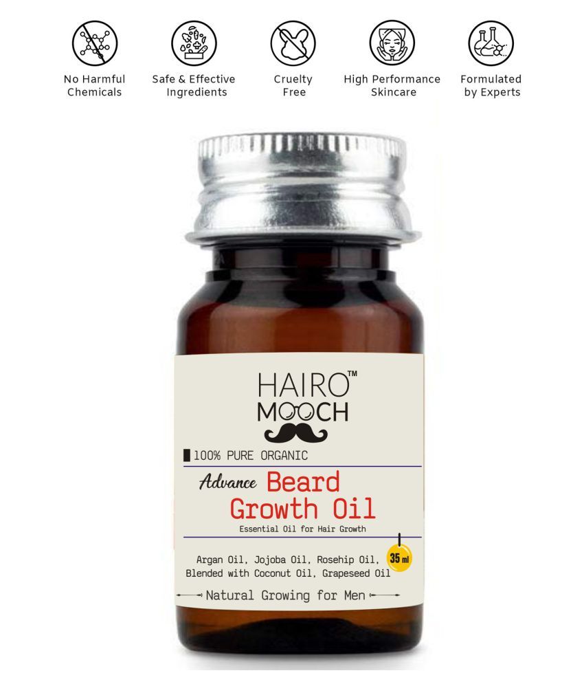 HAIRO MOOCH ADVANCE Beard Oil FOR GROWTH 35 ml Buy HAIRO MOOCH ADVANCE