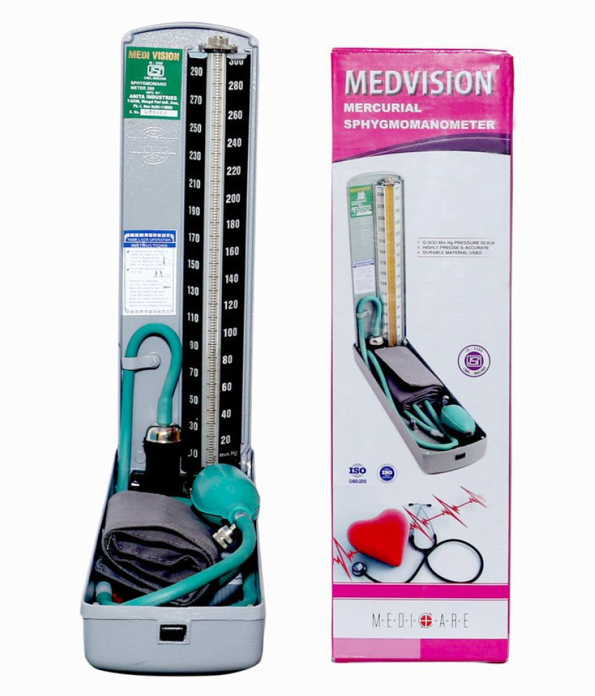 Medvision MS-001 Mercury Sphygmomanometer: Buy Medvision MS-001 Mercury