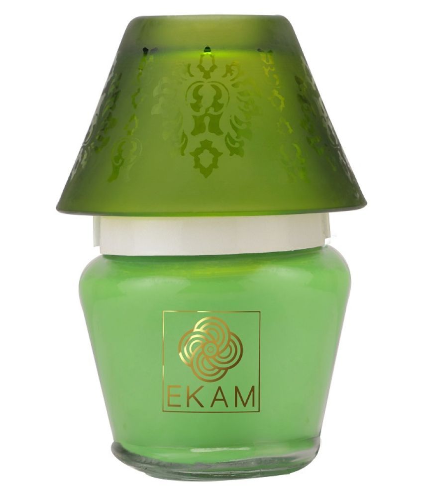 Ekam Green Jar Candle Pack of 1 Buy Ekam Green Jar Candle Pack of