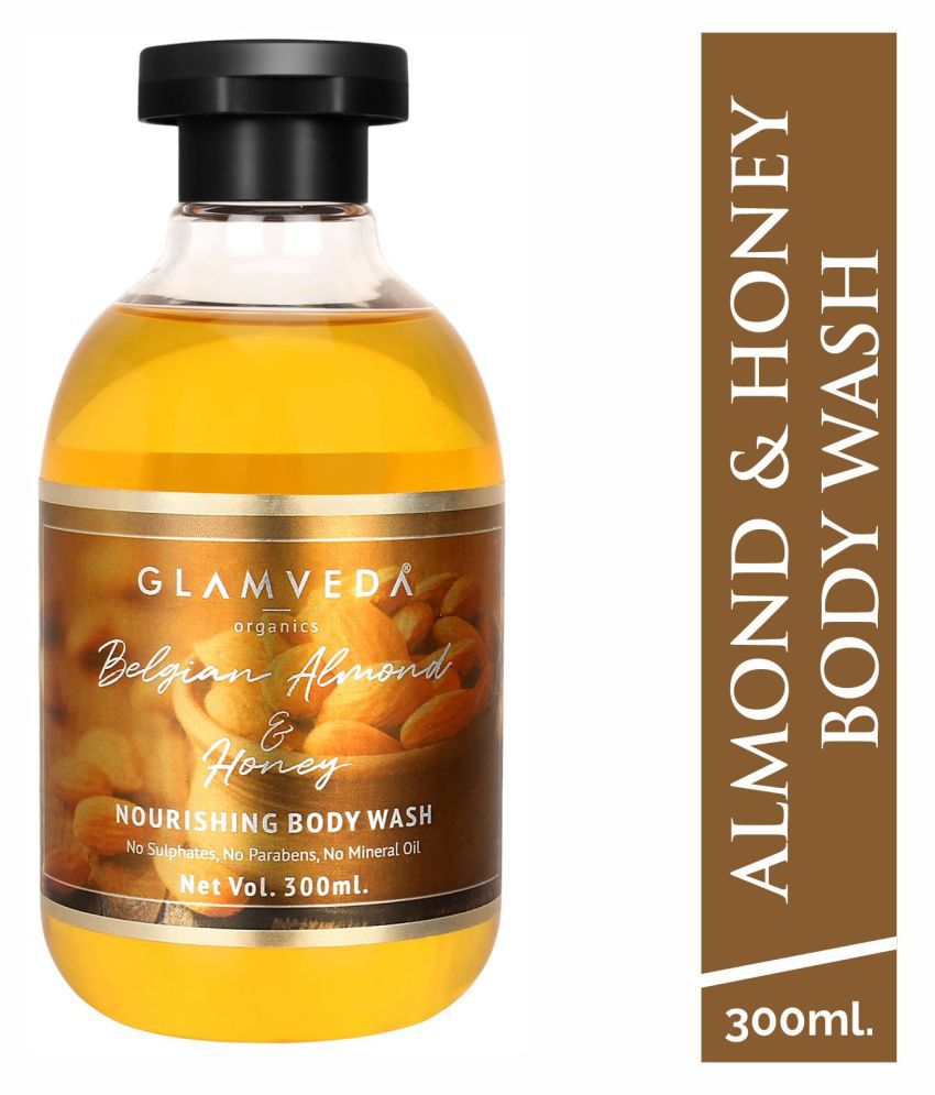 Glamveda Belgian Almond & Honey Nourishing Body Wash 300 mL