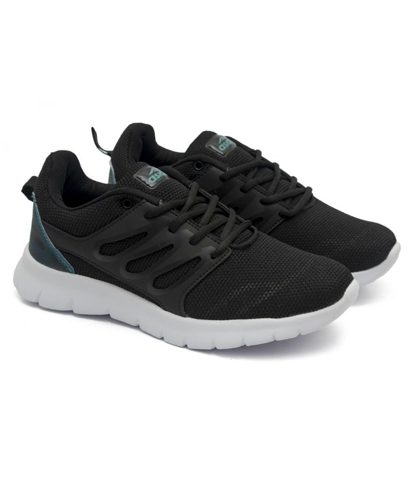     			ASIAN Black Men's Sports Running Shoes