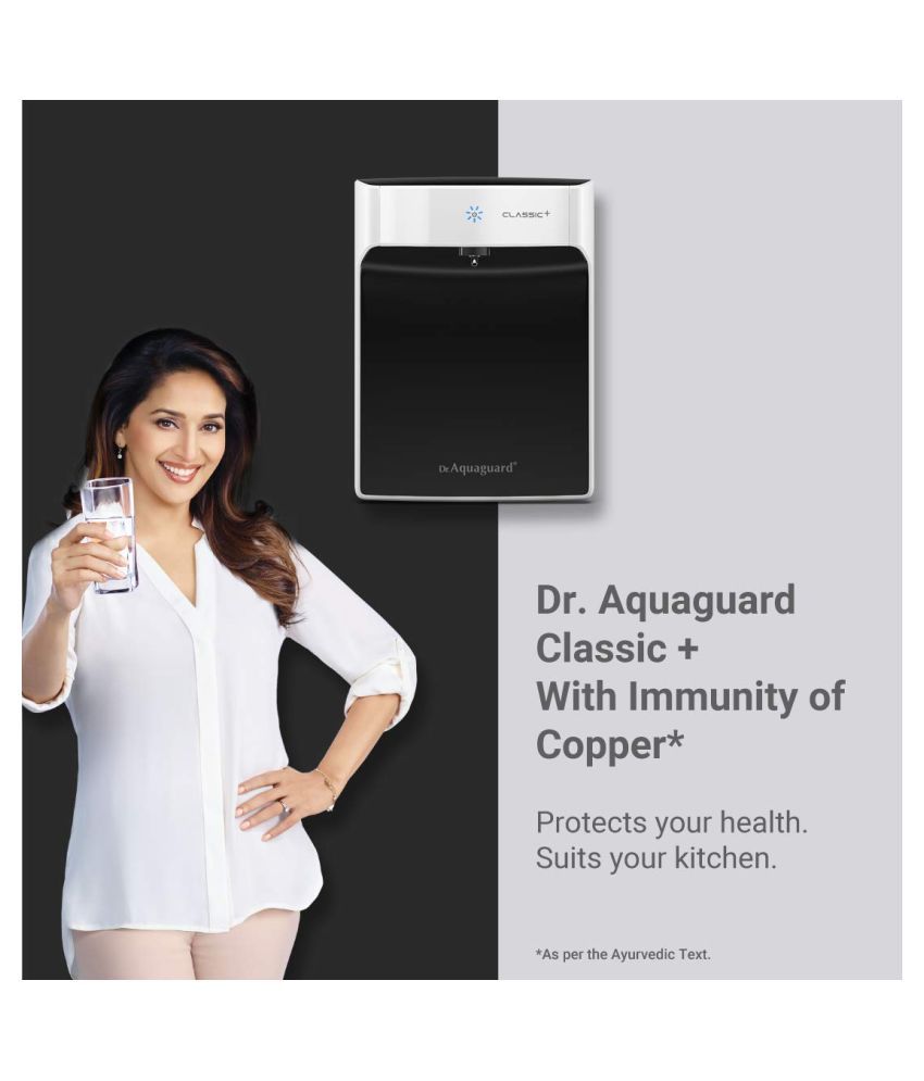 Eureka Forbes Dr. Aquaguard Classic+ Water Purifier NA Ltr UV Water