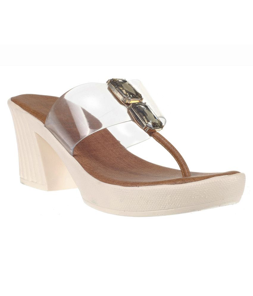 Khadim's Tan Block Heels Price in India- Buy Khadim's Tan Block Heels Online at Snapdeal