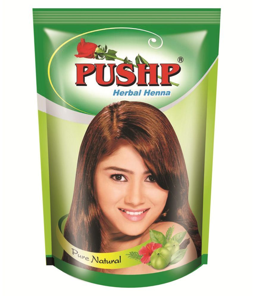 PUSHP HENNA Herbal Mehandi Henna 140 g Pack of 3 Buy PUSHP HENNA