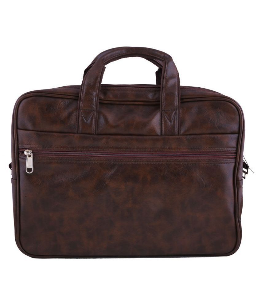 hub leather office bags