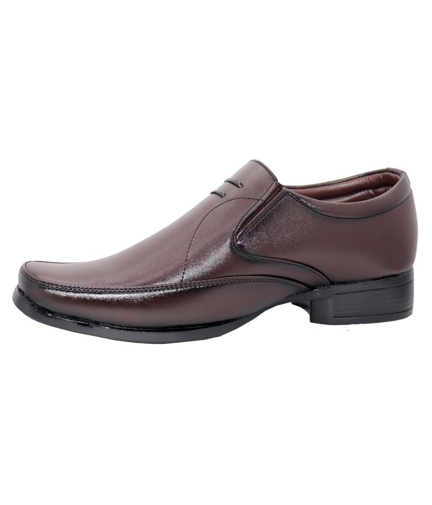 snapdeal leather shoes