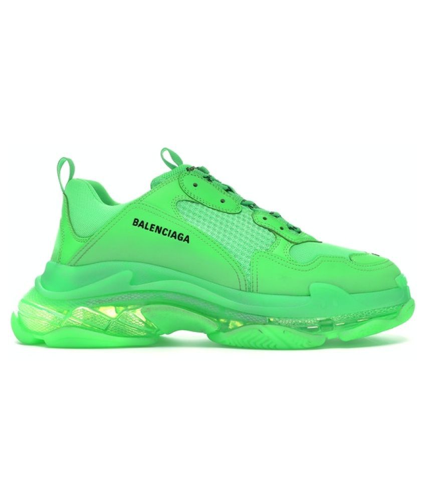 Balenciaga balenciaga green Green Running Shoes - Buy Balenciaga ...