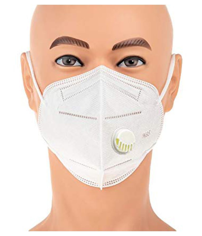 GEDGETS FAM Reusable N95 Anti-Pollution Face Mask (Pack of 1) White ...