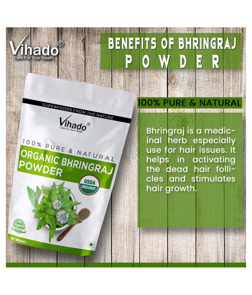 Vihado Bhringraj Powder Hair Mask 500 g: Buy Vihado Bhringraj Powder Hair  Mask 500 g at Best Prices in India - Snapdeal