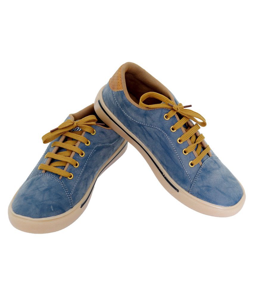 black baba Lifestyle Blue Casual Shoes - Buy black baba Lifestyle Blue ...