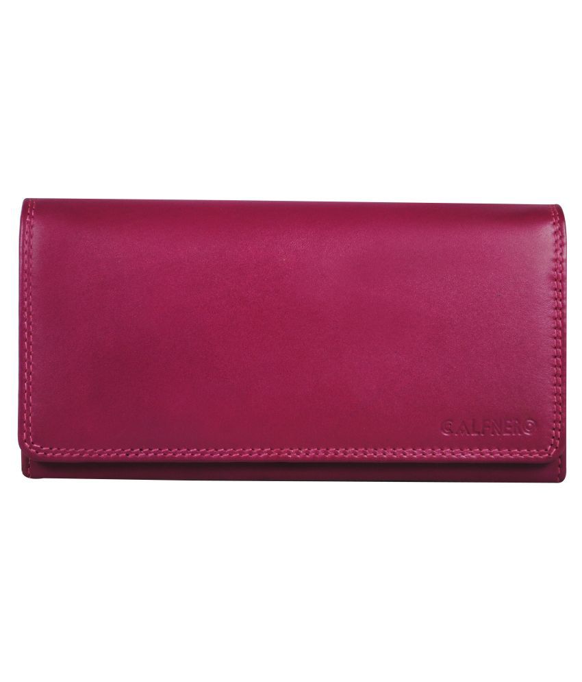     			Calfnero Pink Wallet