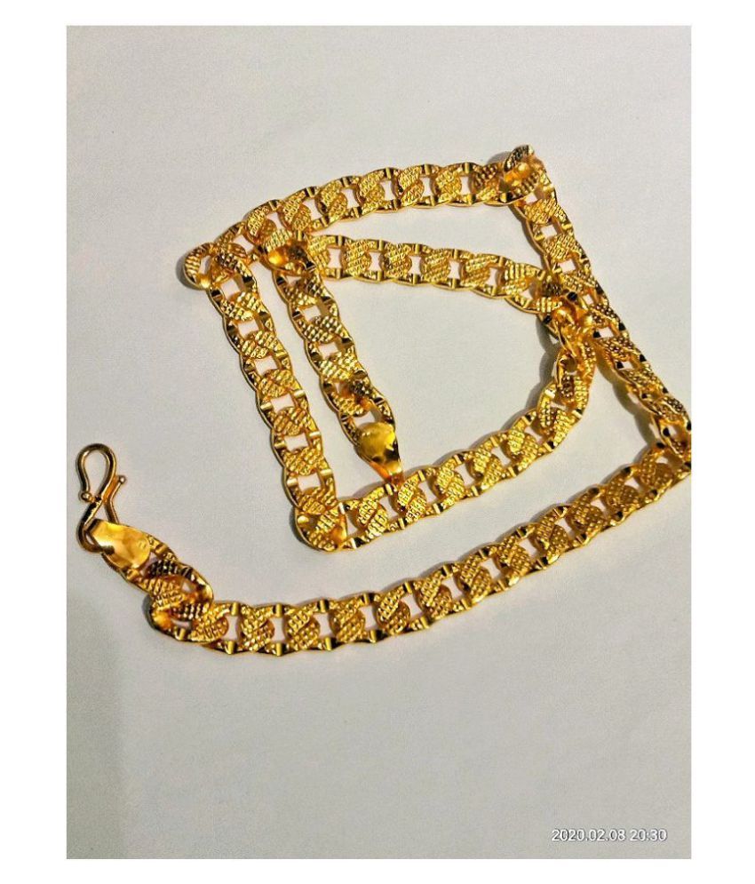 (MALE CHAIN) NOTE- LENGTH=20 INCH, PLEASE CHECK THE SIZE ...