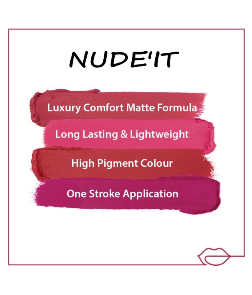 New.You NudeIt Pro HD Intense Matte Lipstick Grace Nude 9 