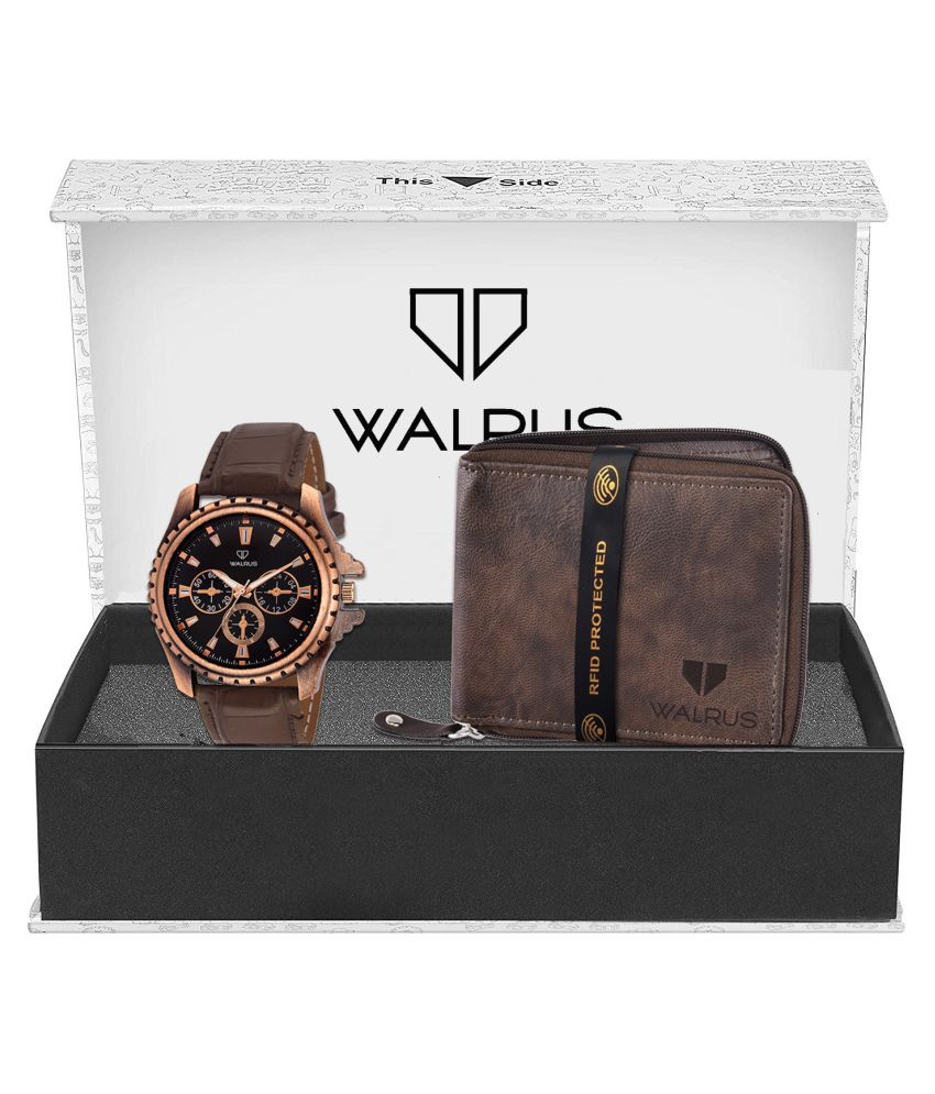     			Walrus WWWC-COMBO10 Leather Analog Men's Watch