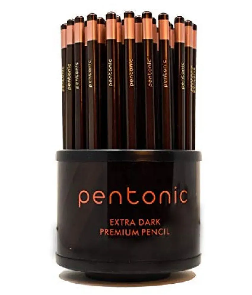 Pentonic Extra Dark Premium Pencil, Pack of 50: Buy Online at Best Price in  India - Snapdeal