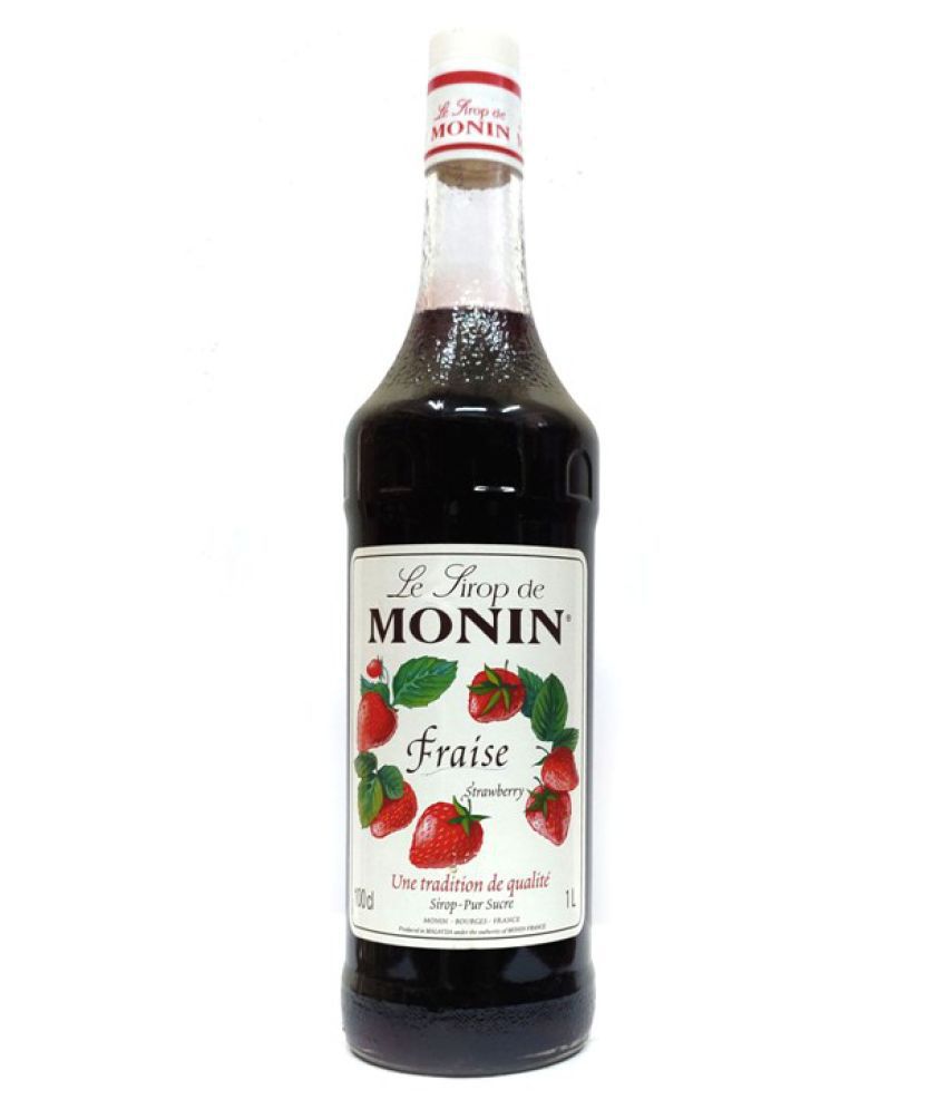 Monin Strawberry Syrup 1 L