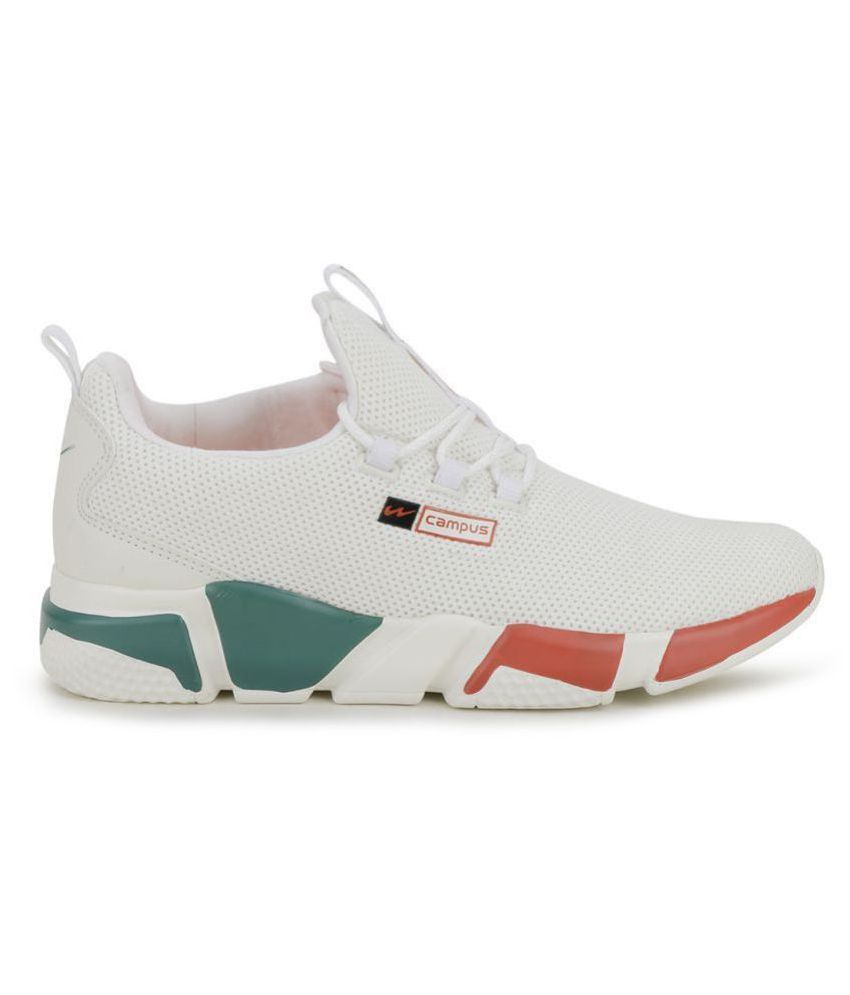 Campus White Running Shoes Price in India- Buy Campus White Running Shoes Online at Snapdeal