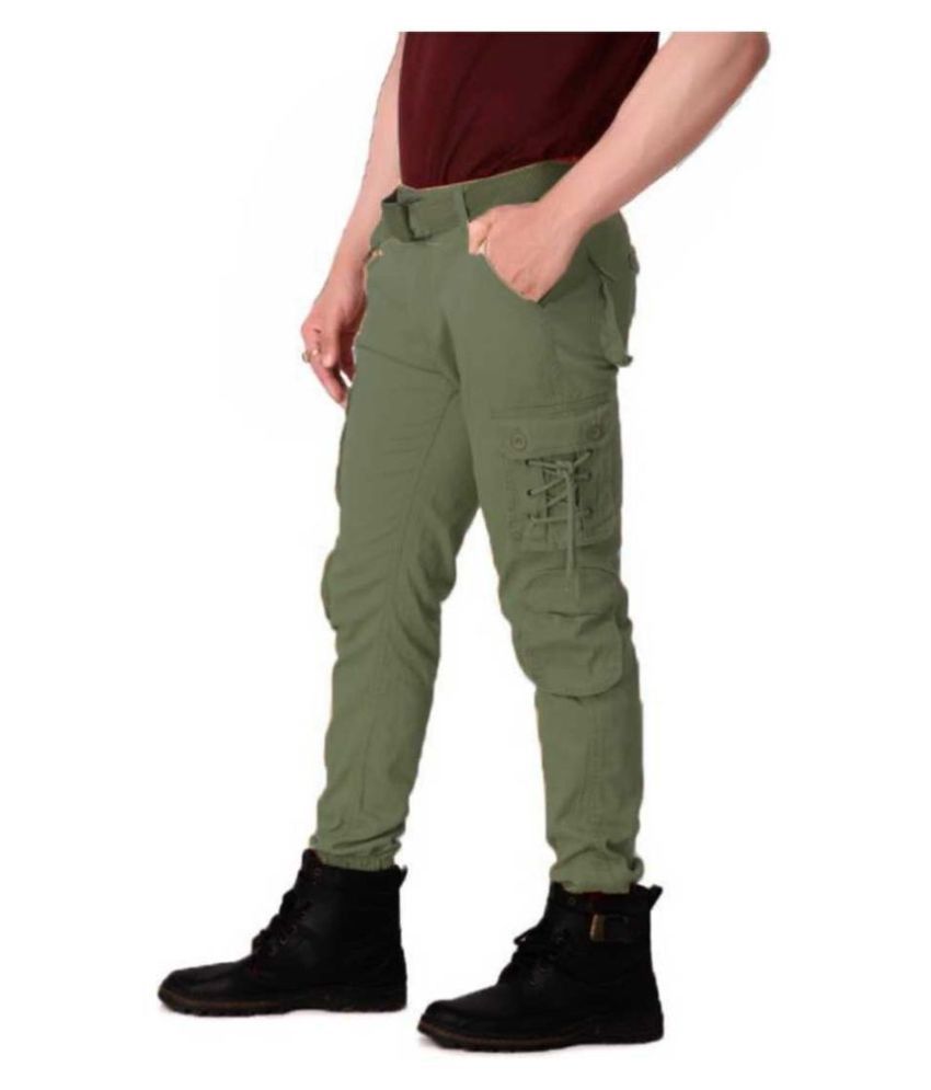 regular fit cargos