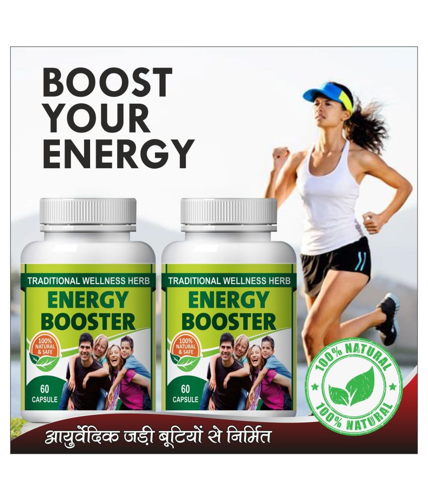 Natural Energy Booster For Increase Stamina Body Capsule 120 No S Pack Of 2 Buy Natural Energy