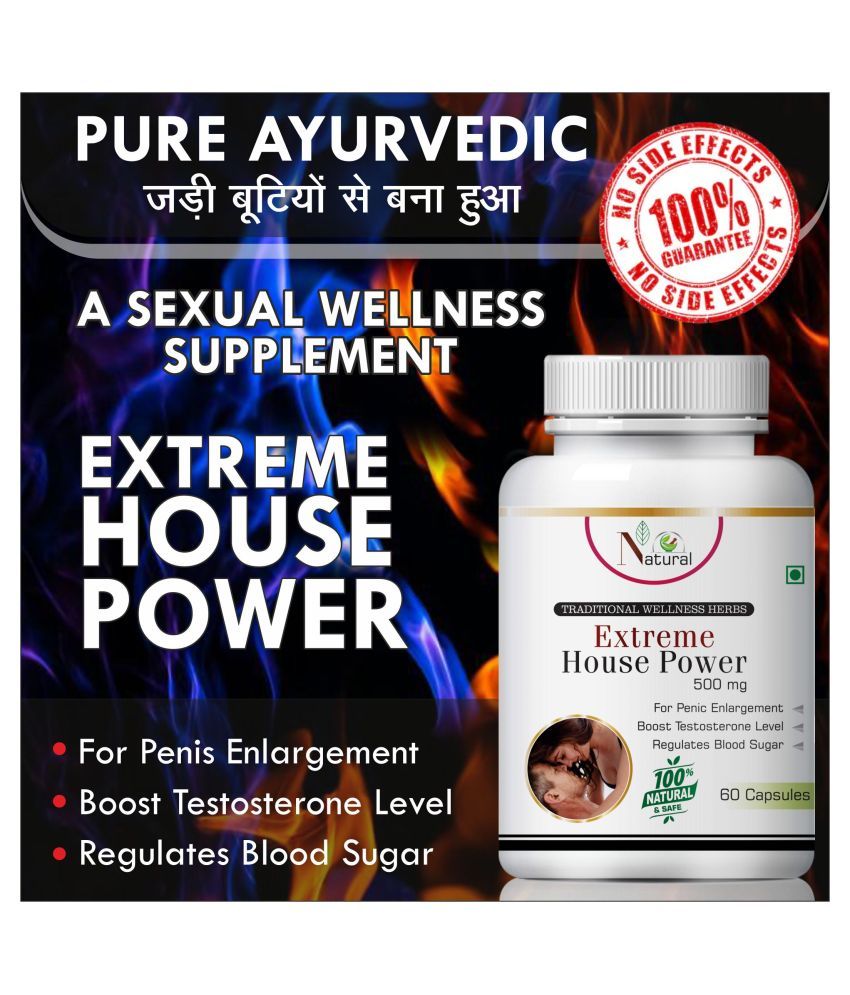 Natural Extreme house power herbal capsules Capsule 60 no.s Pack Of 1