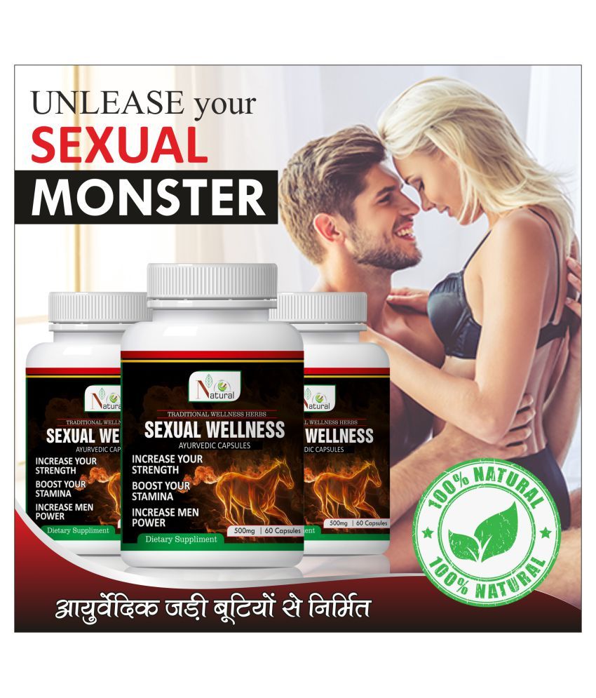 Natural Sexuall Wellness Capsules Capsule 180 Nos Pack Of 3 Buy Natural Sexuall Wellness 3401