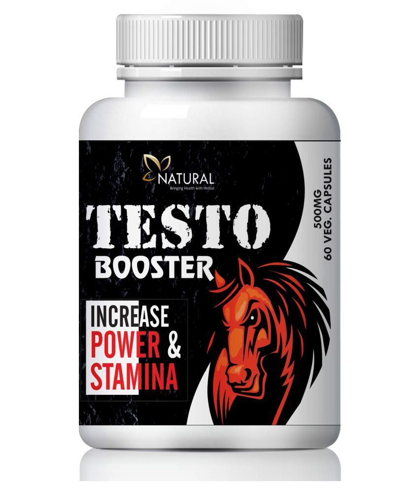 Natural Testo booster for enhance male power Capsule 60 no.s Pack Of 1
