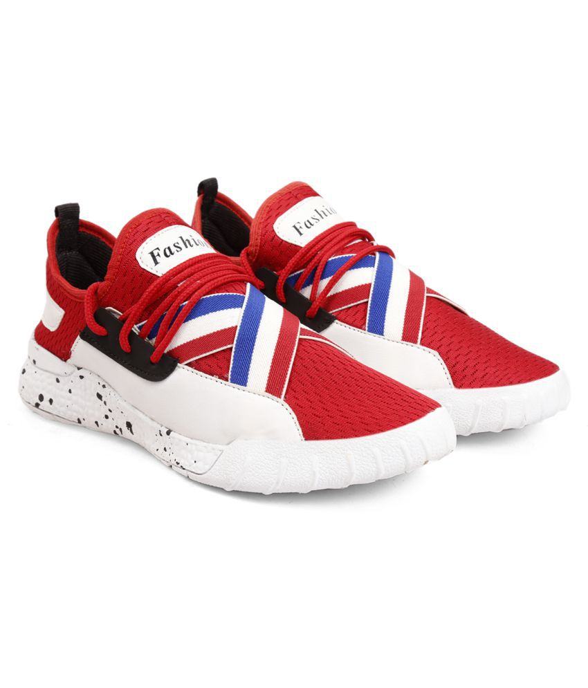 Global Rich Sneakers Red Casual Shoes - Buy Global Rich Sneakers Red ...
