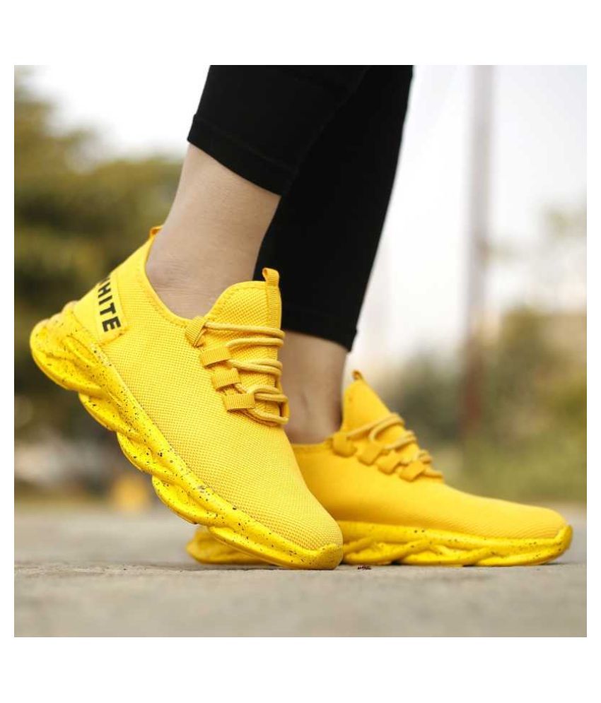 Amy Blake Sports Sneakers Yellow Running Shoes Buy Amy