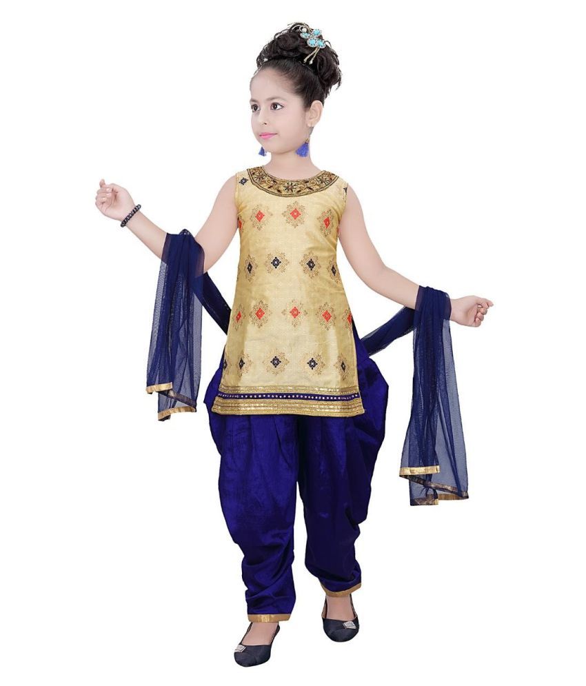 GIRLS PATIALA & KURTI SET WITH DUPATTA - Buy GIRLS PATIALA & KURTI SET ...