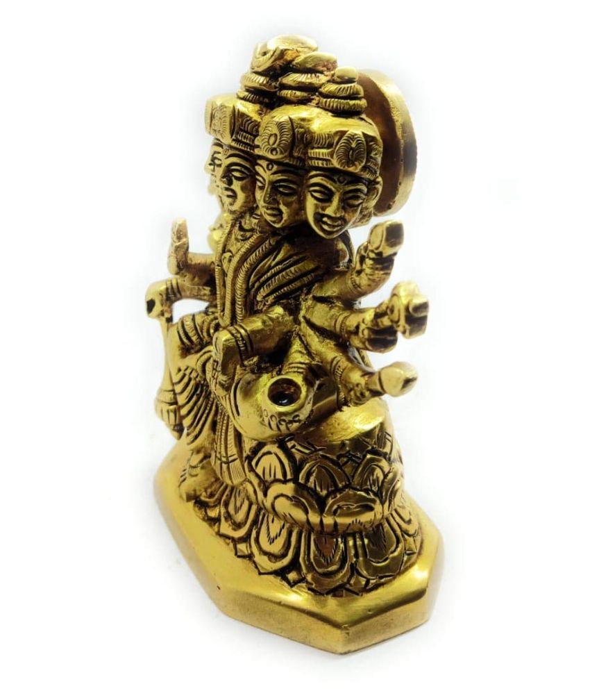 RAMA METAL Goddess Gauri Brass Idol: Buy RAMA METAL Goddess Gauri Brass ...