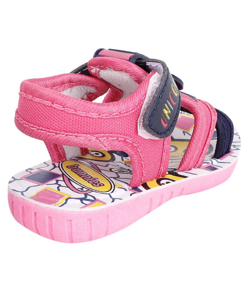 BUNNIES Kids Chu-Chu Sound Musical First Walking's Sandals for Baby ...