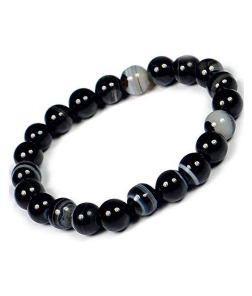     			Star Gems- Black Bracelet (Pack of 1)