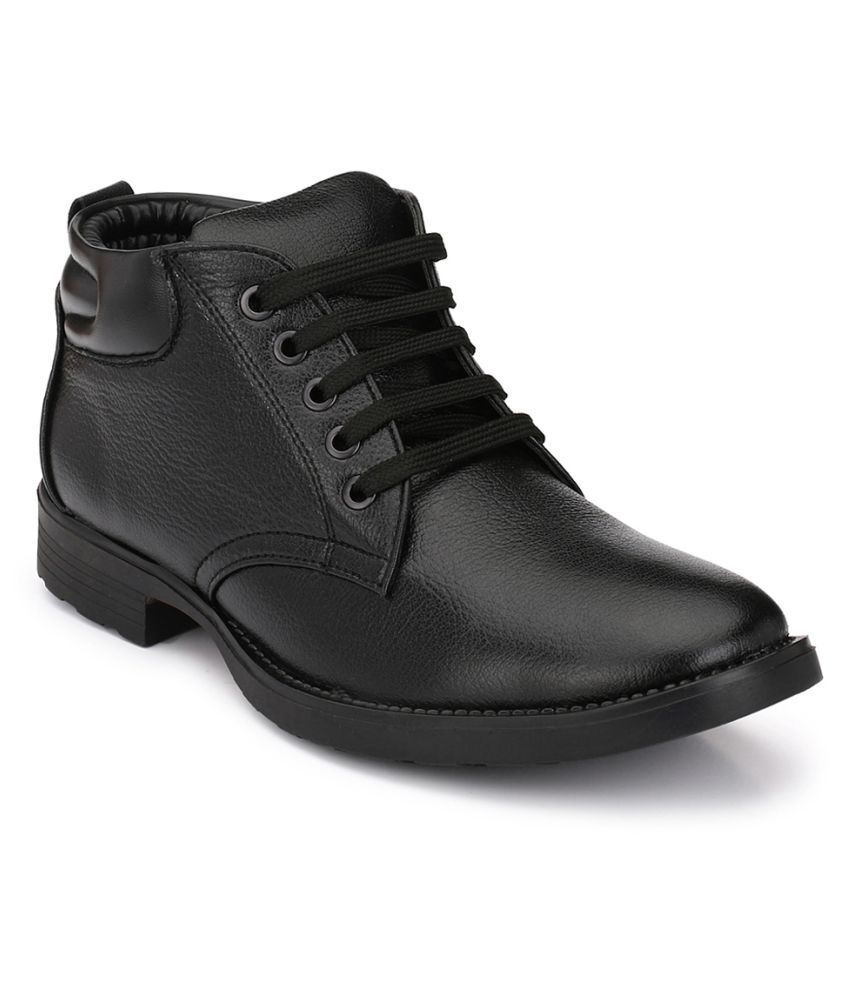 mactree black formal shoes