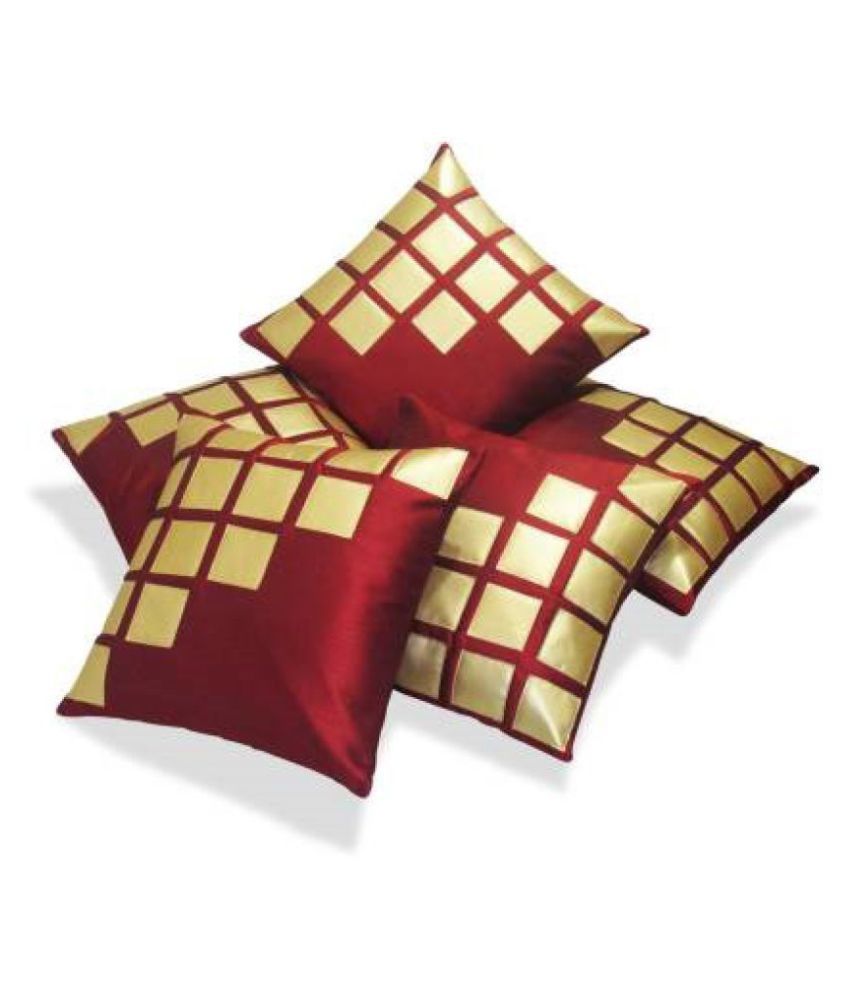     			Jdx Set of 5 Polyester Cushion Covers 40X40 cm (16X16)