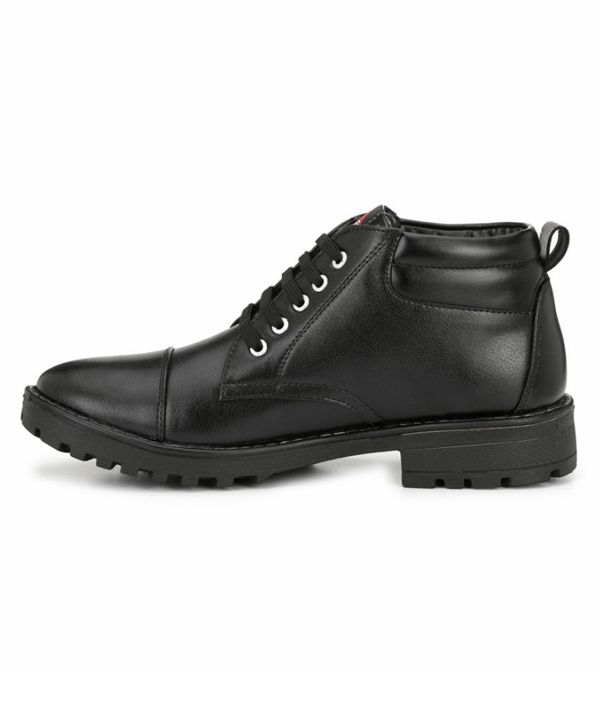mactree black formal shoes