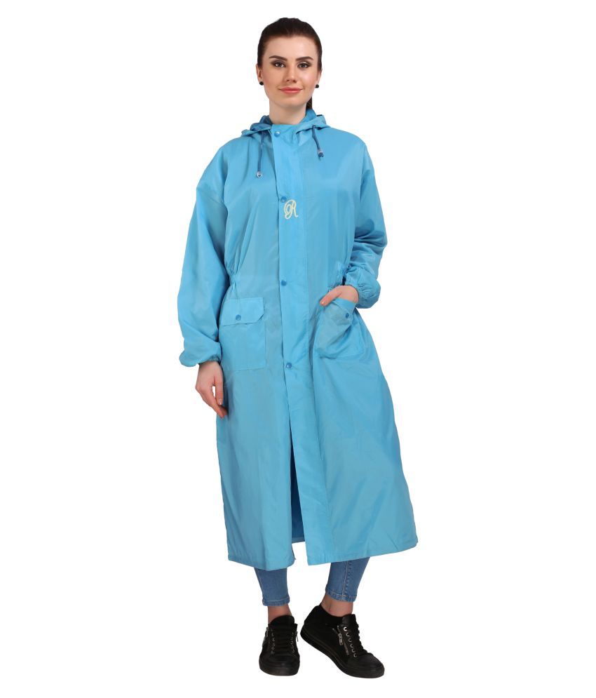     			Goodluck Long Raincoat - Blue