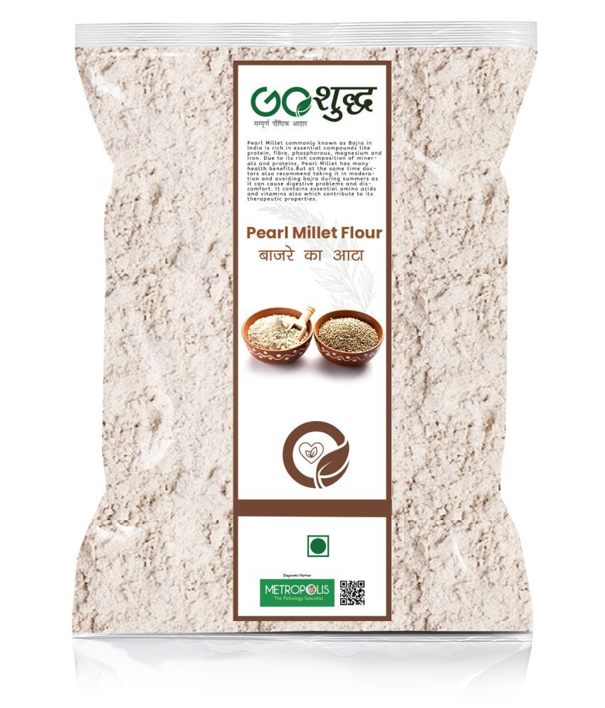 Goshudh Premium Quality Bajra Flour 3KG PACK 3 Kg: Buy Goshudh Premium ...