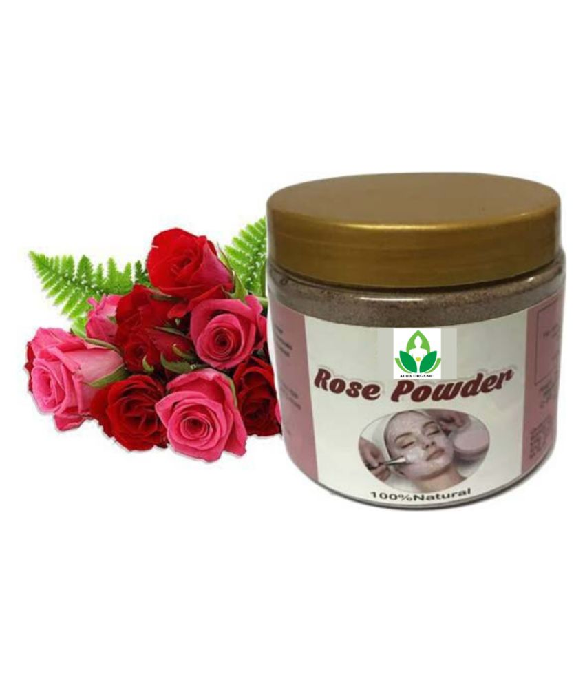 aura-organic-rose-petals-powder-face-pack-masks-100-gm-buy-aura