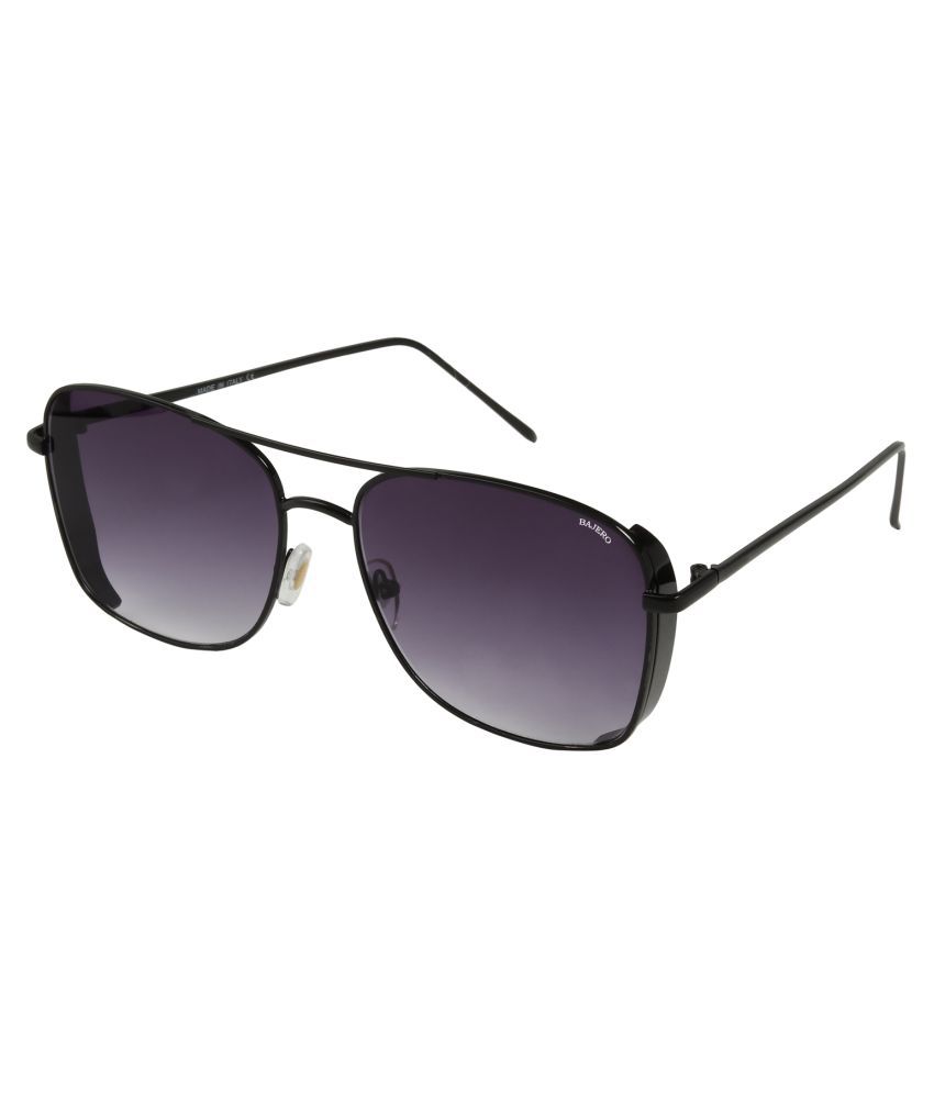 BAJERO - Black Square Sunglasses ( DR-0128 ) - Buy BAJERO - Black ...