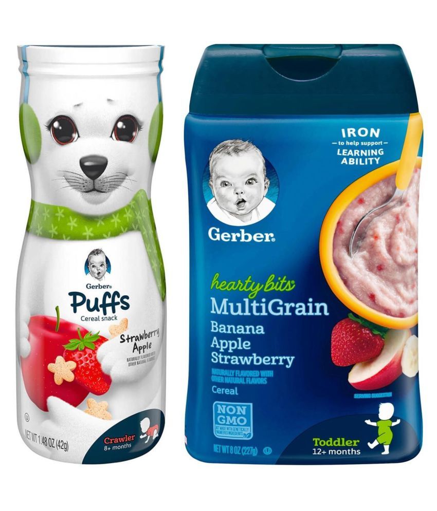 Gerber Multigrain Infant Cereal for 6 Months + ( 269 gm ) Pack of 2