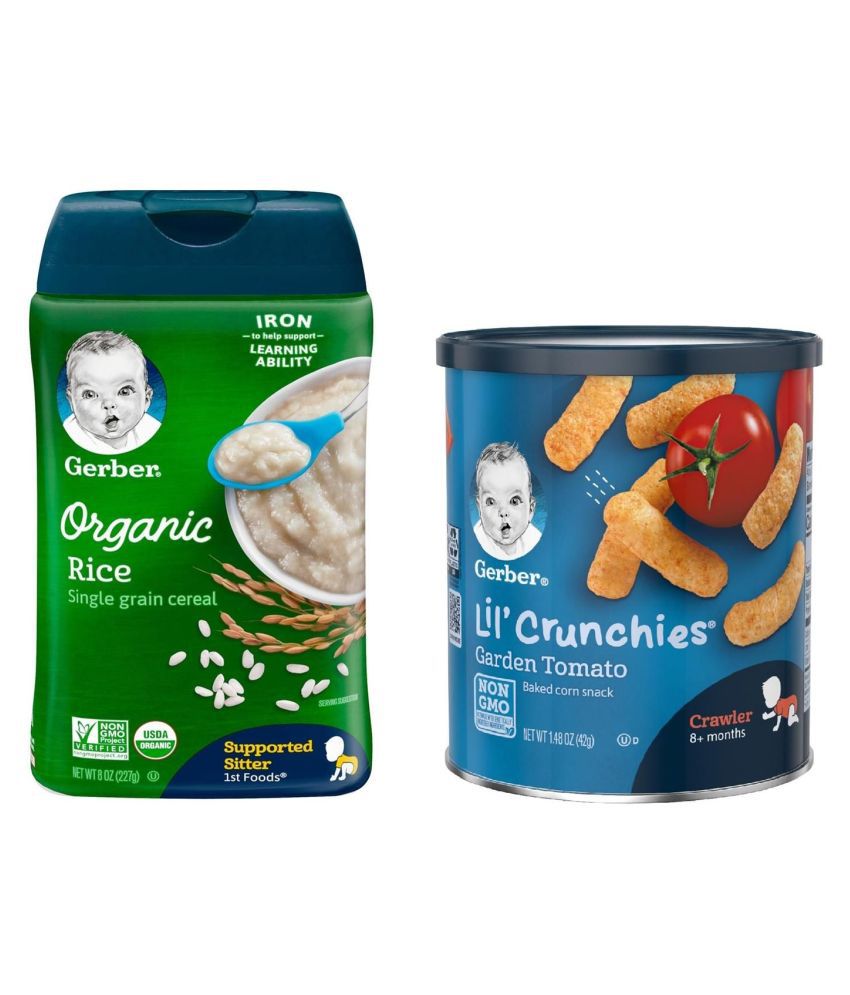 Gerber Rice Infant Cereal for 6 Months + ( 269 gm ) Pack of 2: Buy