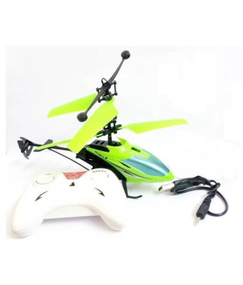 Infrared Induction Helicopter Sensor Aircraft USB Charger Flying