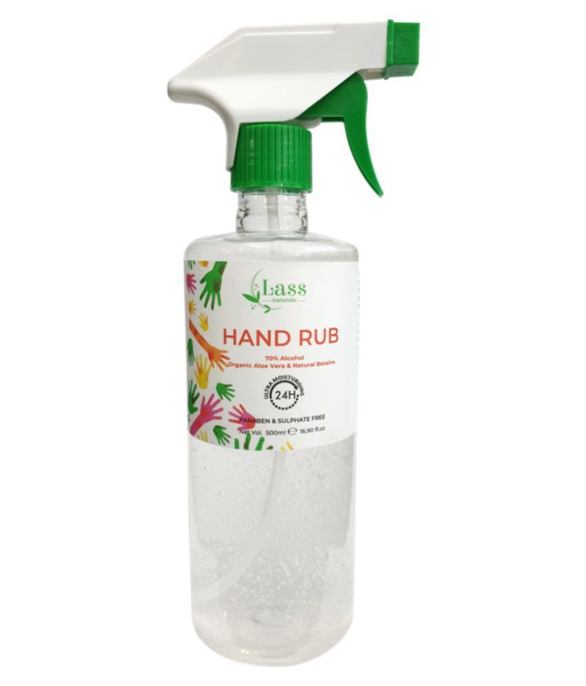     			Lass Naturals -  Hand Sanitizer 500 mL (Pack of 1)