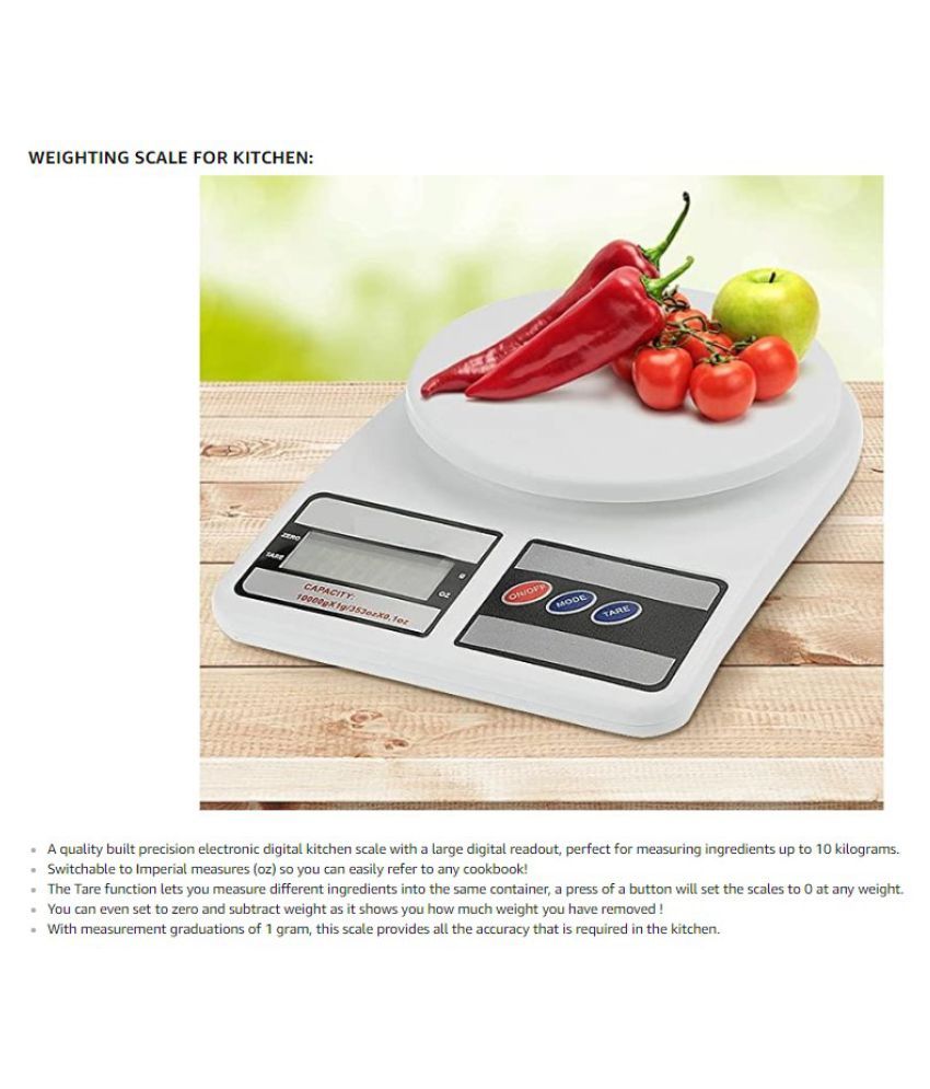 eBuyEnjoy Electronic Kitchen Scale SF400 with Back Light Display