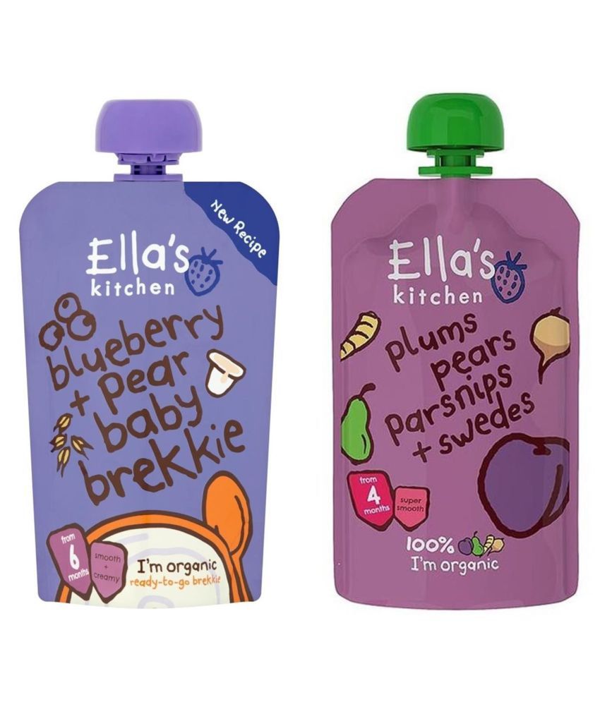 Ella S Kitchen Baby Brekkie Snack Foods For 6 Months 240 Gm Pack Of 2 Buy Ella S Kitchen Baby Brekkie Snack Foods For 6 Months 240 Gm Pack Of 2 At Best Prices In India Snapdeal