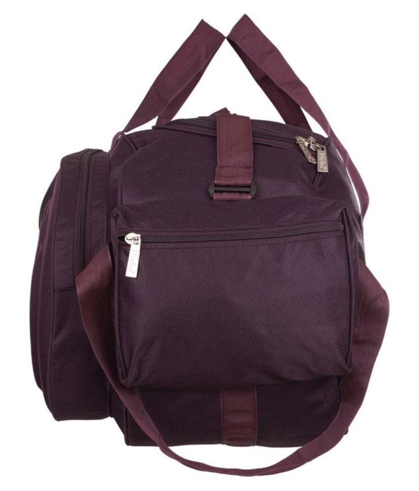 Leather Gifts Purple Solid L Duffle Bag - Buy Leather Gifts Purple ...