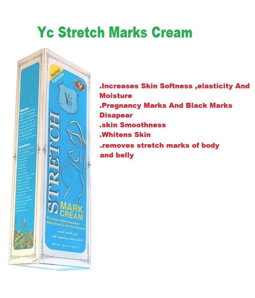 YC Stretch Marks Cream For Removal Of Dark Marks&Whitens Skin(120ml